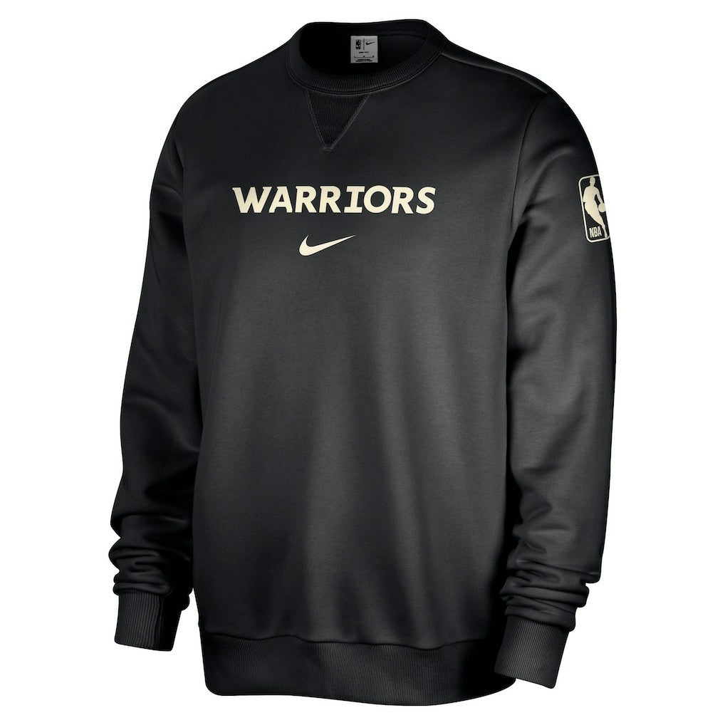 Golden State Warriors Courtside Standard Issue Performance Pullover Sweatshirt Black - NBA