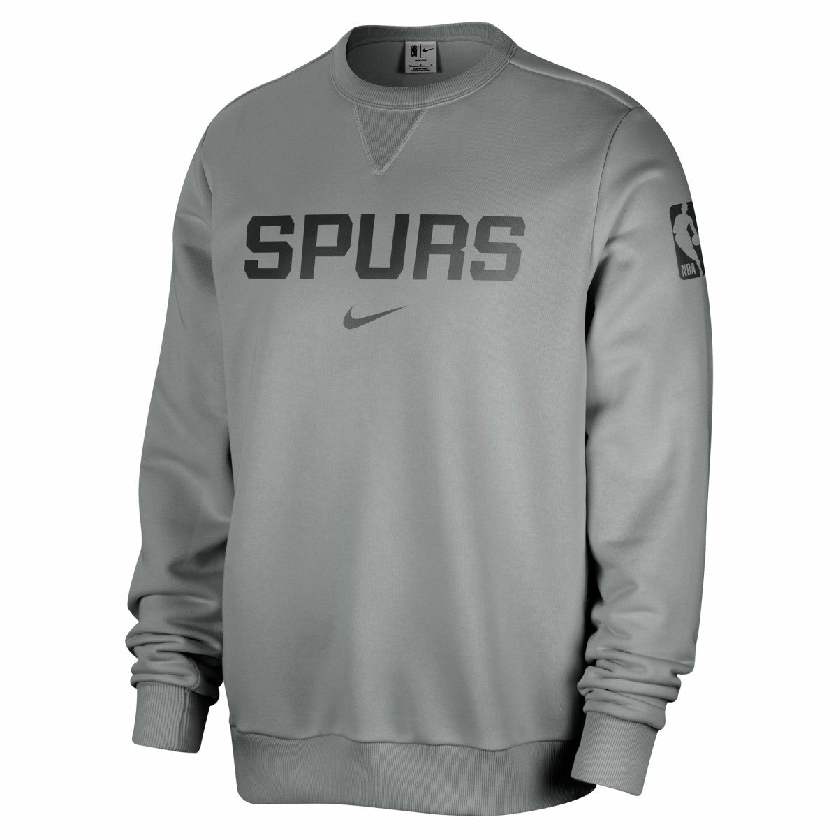 San Antonio Spurs Courtside Standard Issue Performance Pullover Sweatshirt Gray - NBA