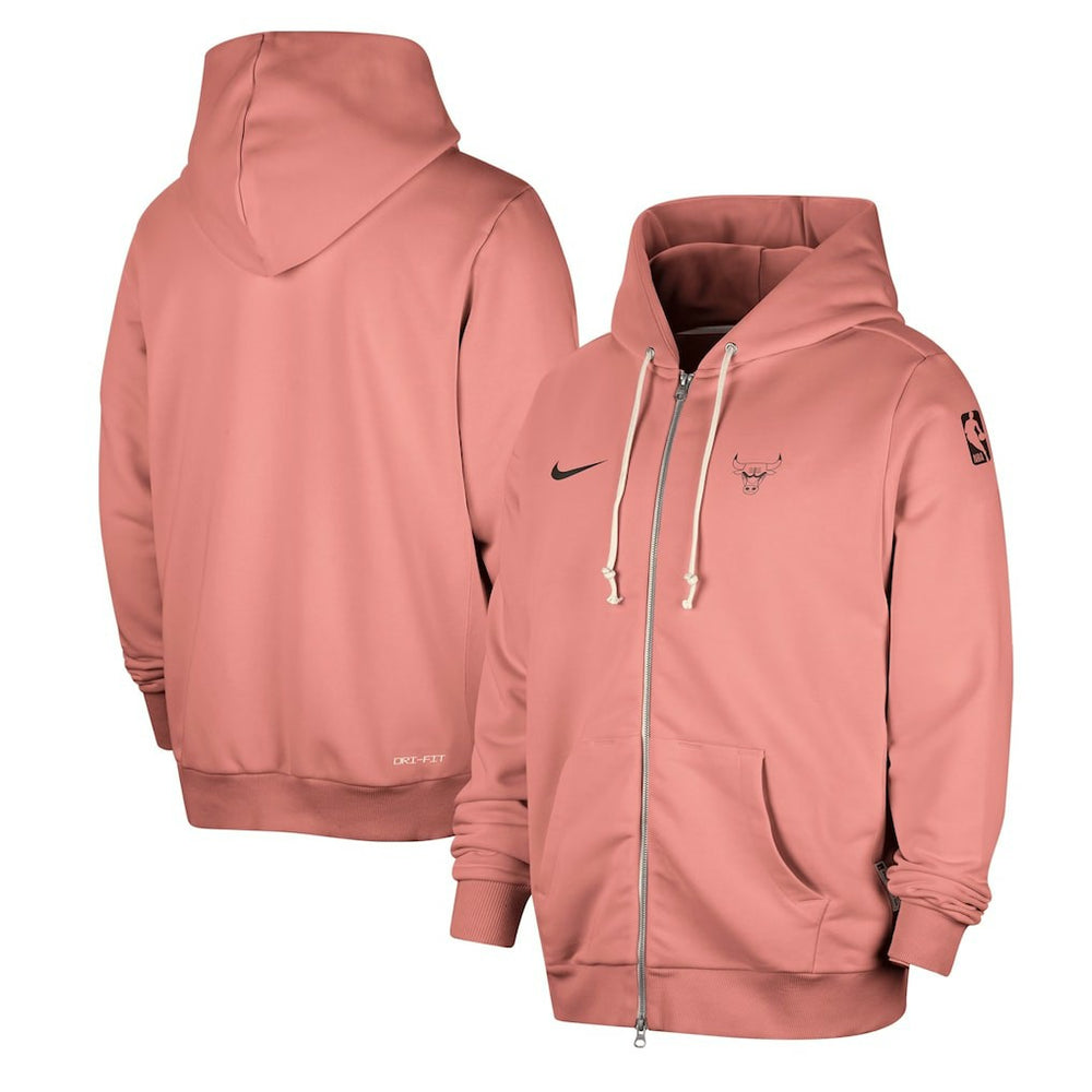 Chicago Bulls Authentic Standard Issue Full-Zip Hoodie Jacket Red - NBA