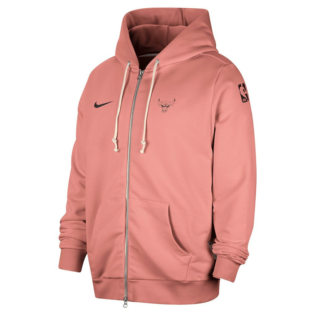 Chicago Bulls Authentic Standard Issue Full-Zip Hoodie Jacket Red - NBA