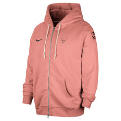 Chicago Bulls Authentic Standard Issue Full-Zip Hoodie Jacket Red - NBA