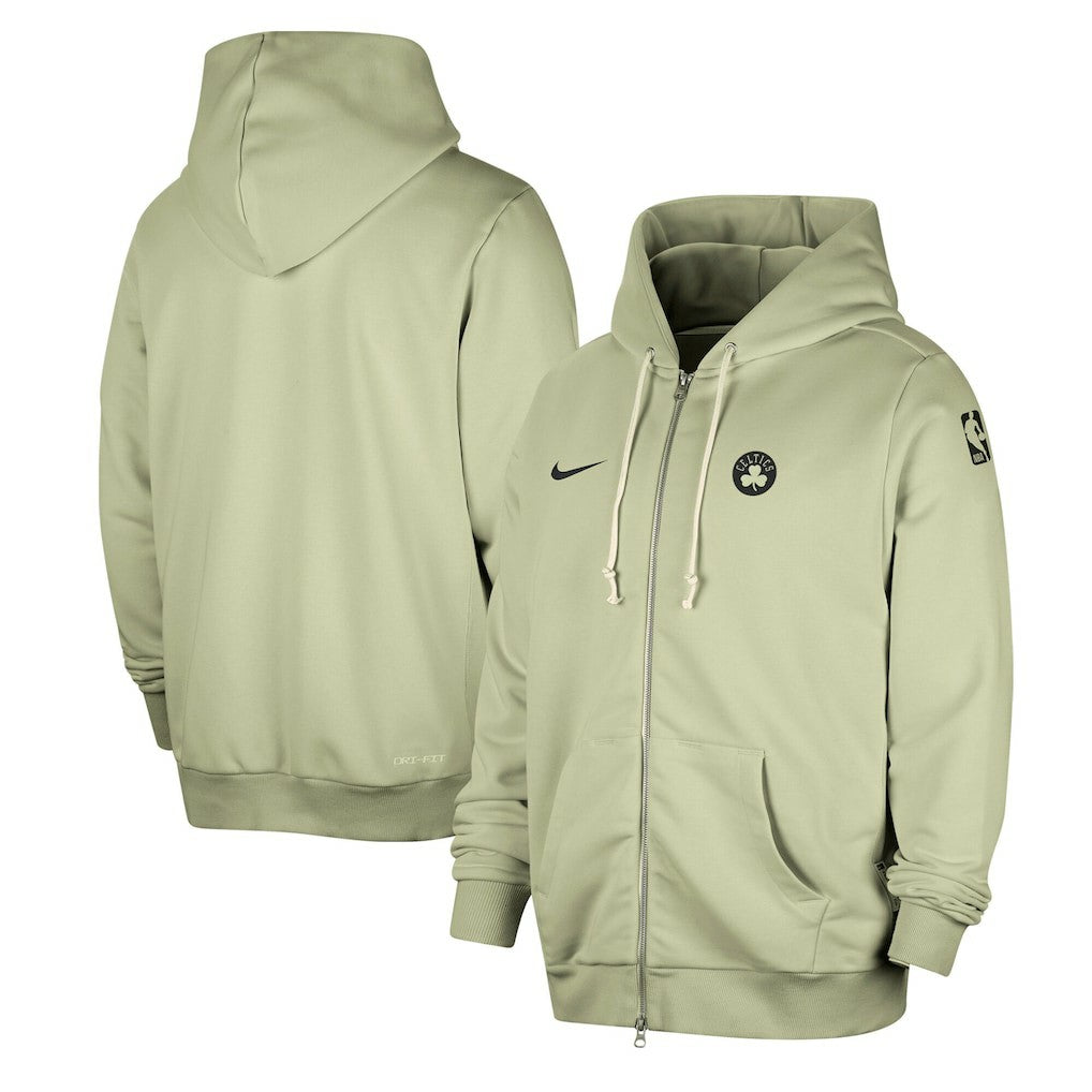 Boston Celtics Authentic Standard Issue Full-Zip Hoodie Jacket Green - NBA