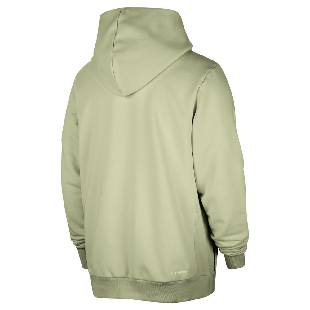 Milwaukee Bucks Authentic Standard Issue Full-Zip Hoodie Jacket Green - NBA
