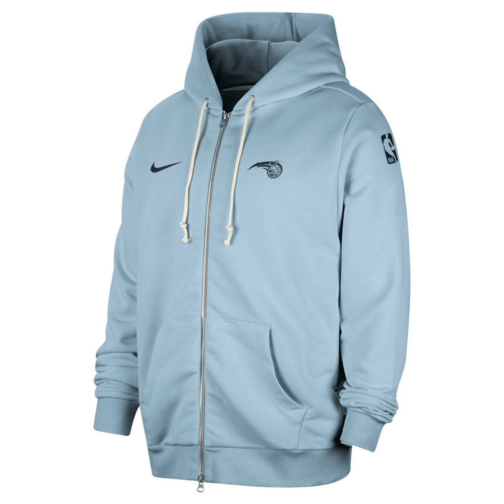 Orlando Magic Authentic Standard Issue Full-Zip Hoodie Jacket Light Blue - NBA