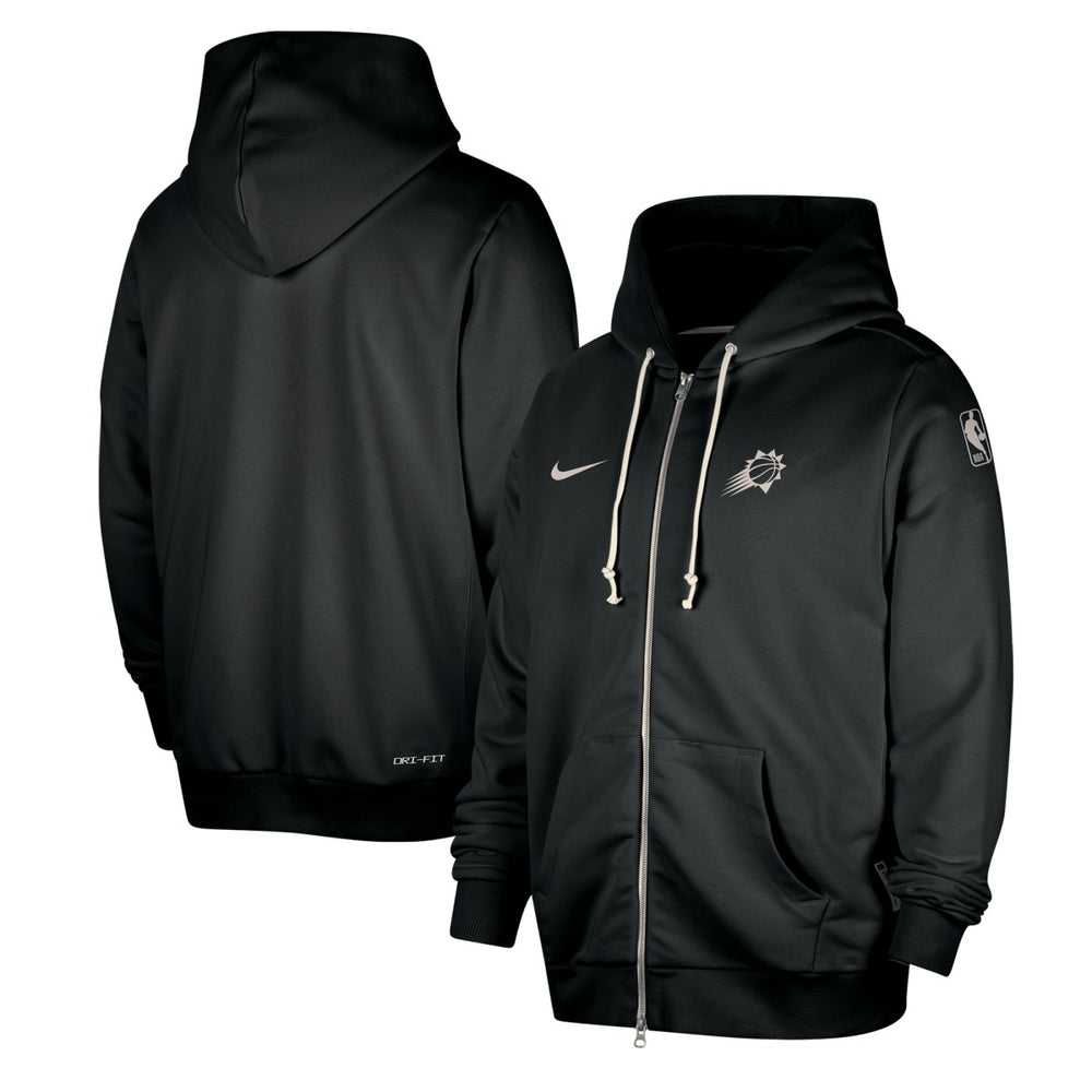 Phoenix Suns Authentic Standard Issue Full-Zip Hoodie Jacket Black - NBA