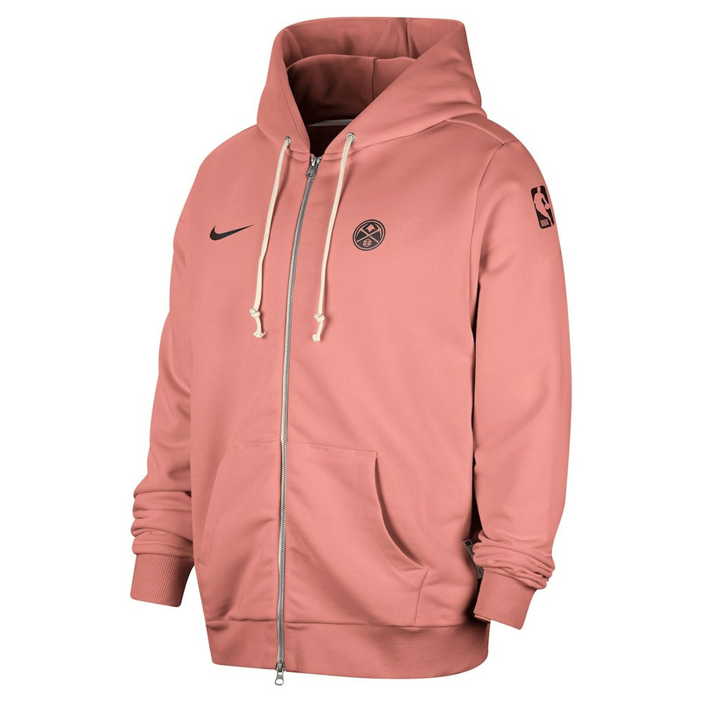 Denver Nuggets Authentic Standard Issue Full-Zip Hoodie Jacket Red - NBA