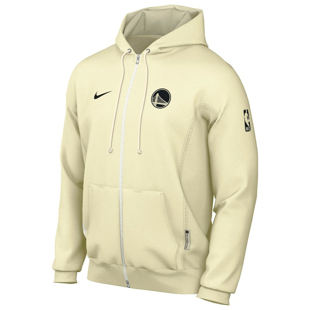 Golden State Warriors Authentic Standard Issue Full-Zip Hoodie Jacket Gray - NBA