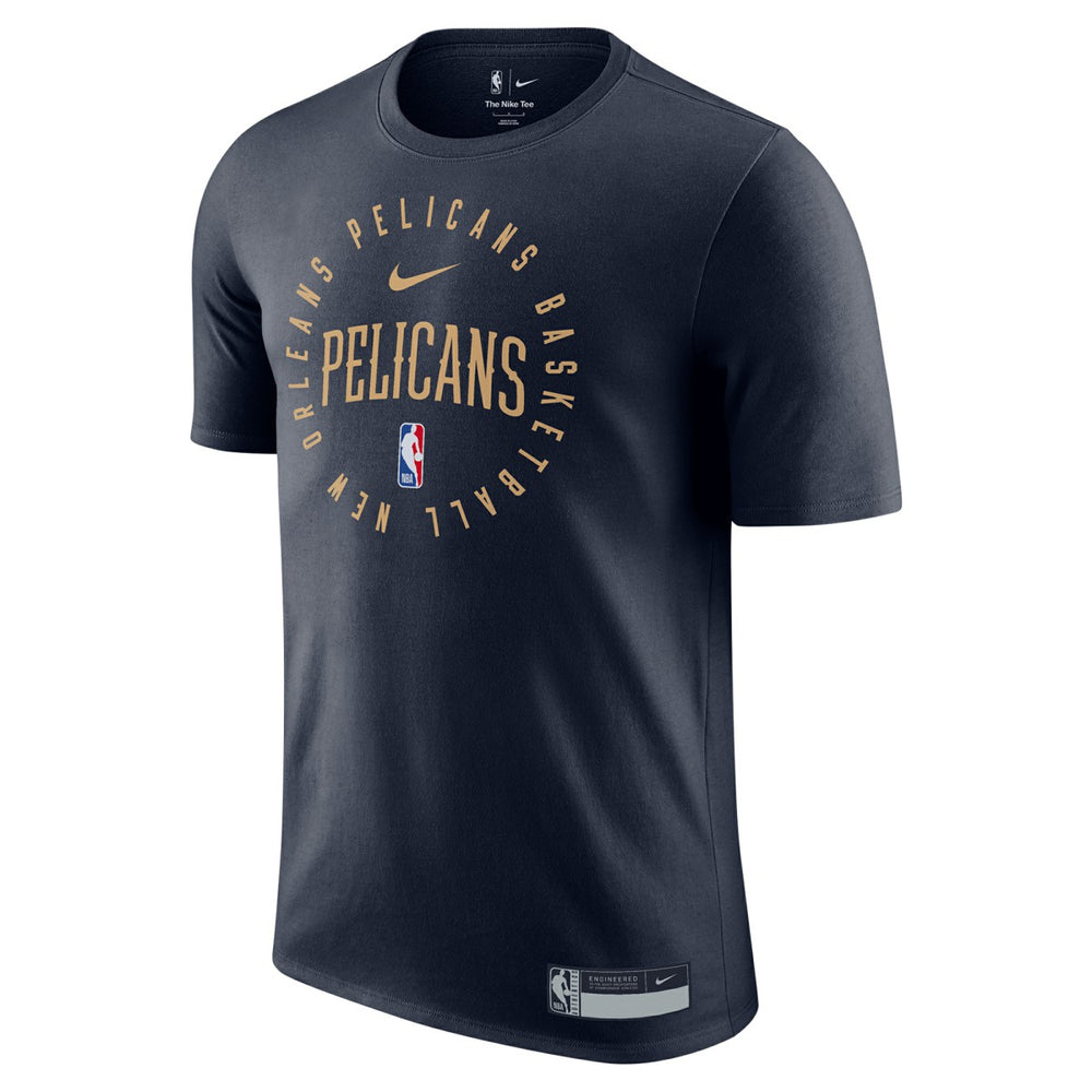 New Orleans Pelicans 2024/25 Legend On-Court Practice Performance T-Shirt Navy - NBA