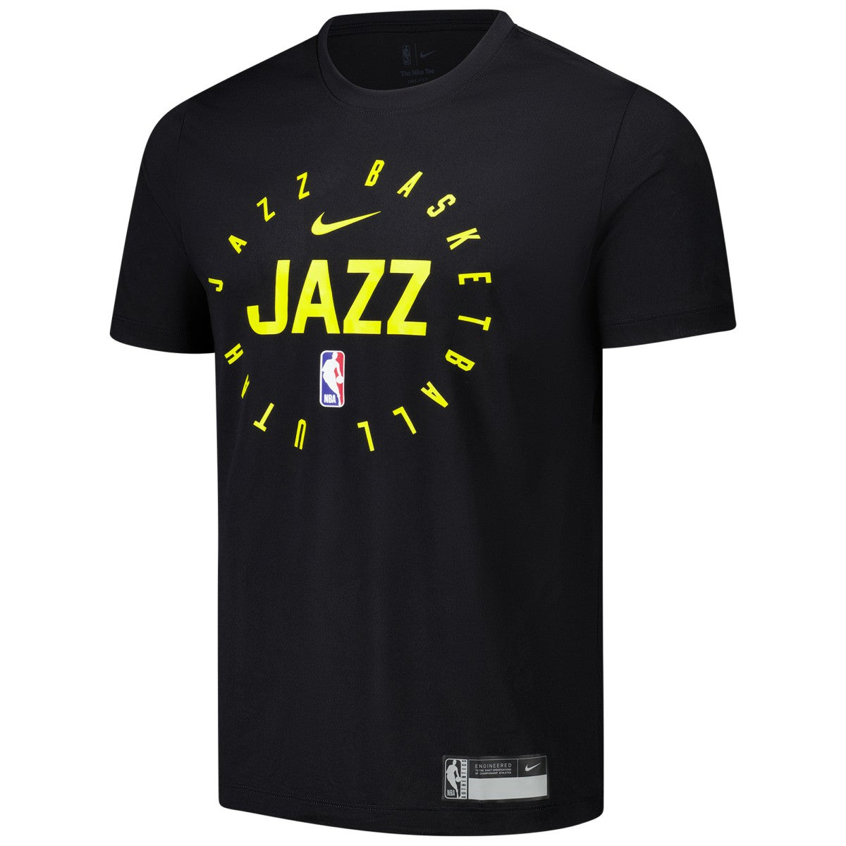 Utah Jazz 2024/25 Legend On-Court Practice Performance T-Shirt Black - NBA