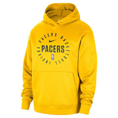 Indiana Pacers 2024/25 Spotlight On-Court Practice Performance Pullover Hoodie Gold - NBA
