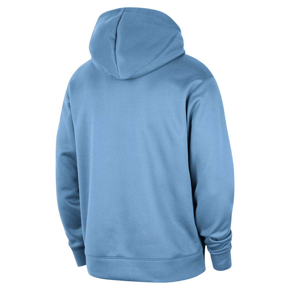 Memphis Grizzlies 2024/25 Spotlight On-Court Practice Performance Pullover Hoodie Light Blue - NBA