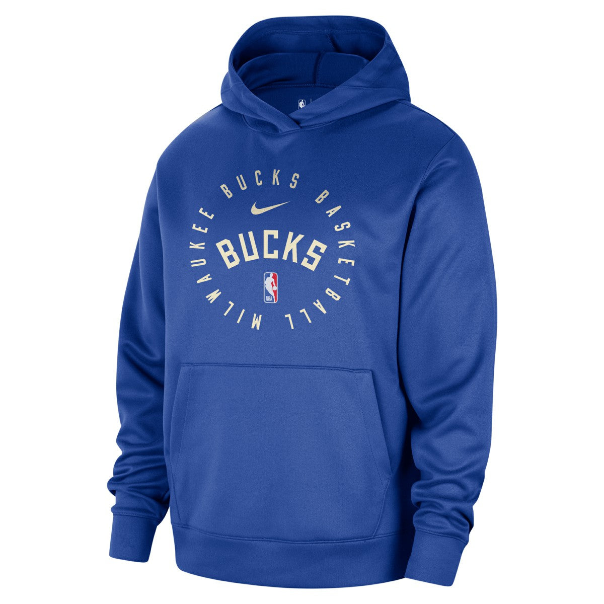 Milwaukee Bucks 2024/25 Spotlight On-Court Practice Performance Pullover Hoodie Royal - NBA