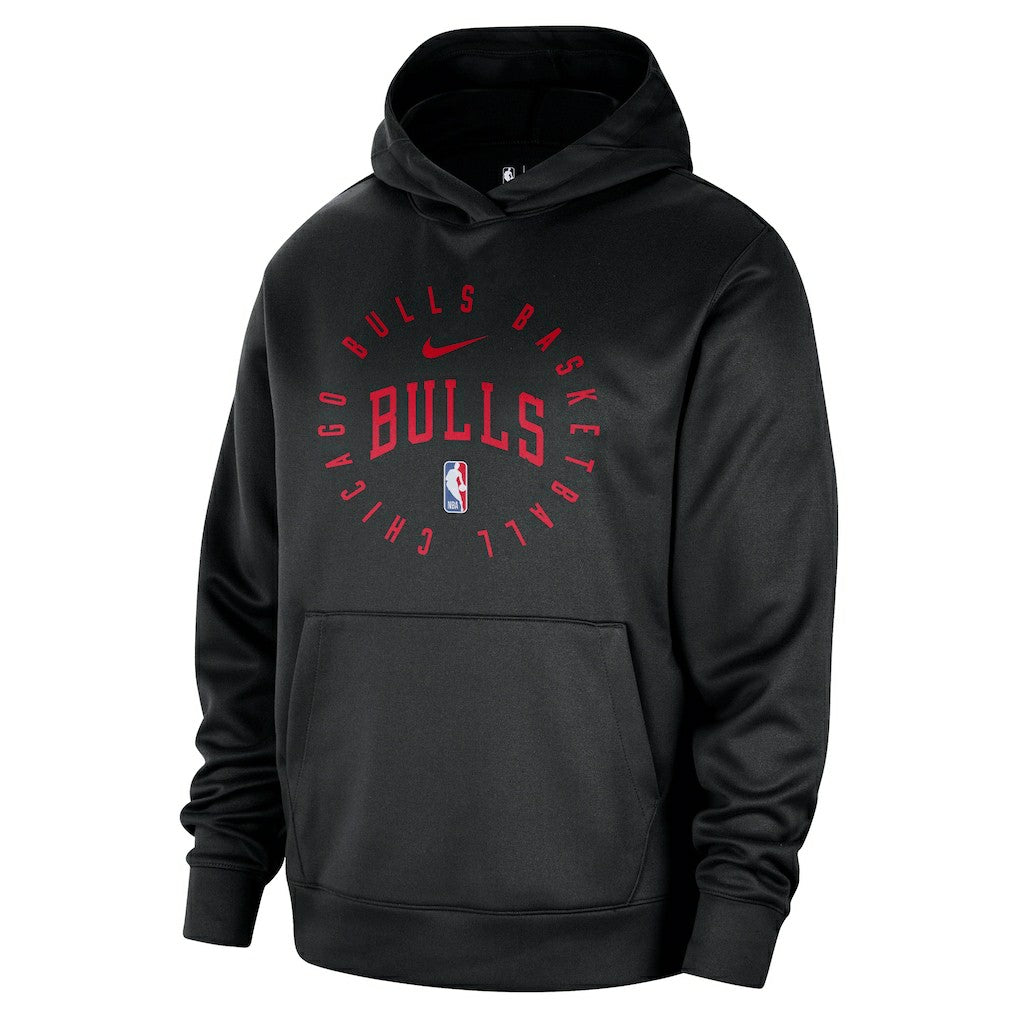 Chicago Bulls 2024/25 Spotlight On-Court Practice Performance Pullover Hoodie Black - NBA