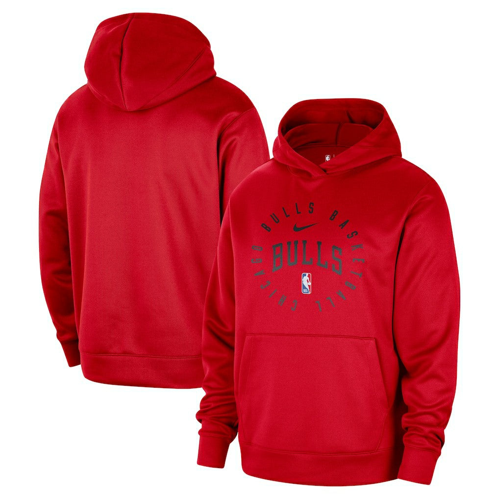 Chicago Bulls 2024/25 Spotlight On-Court Practice Performance Pullover Hoodie Red - NBA