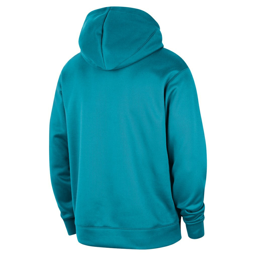 Charlotte Hornets Jordan Brand 2024/25 Spotlight On-Court Practice Performance Pullover Hoodie Teal - NBA