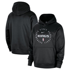 Sacramento Kings 2024/25 Spotlight On-Court Practice Performance Pullover Hoodie Black - NBA