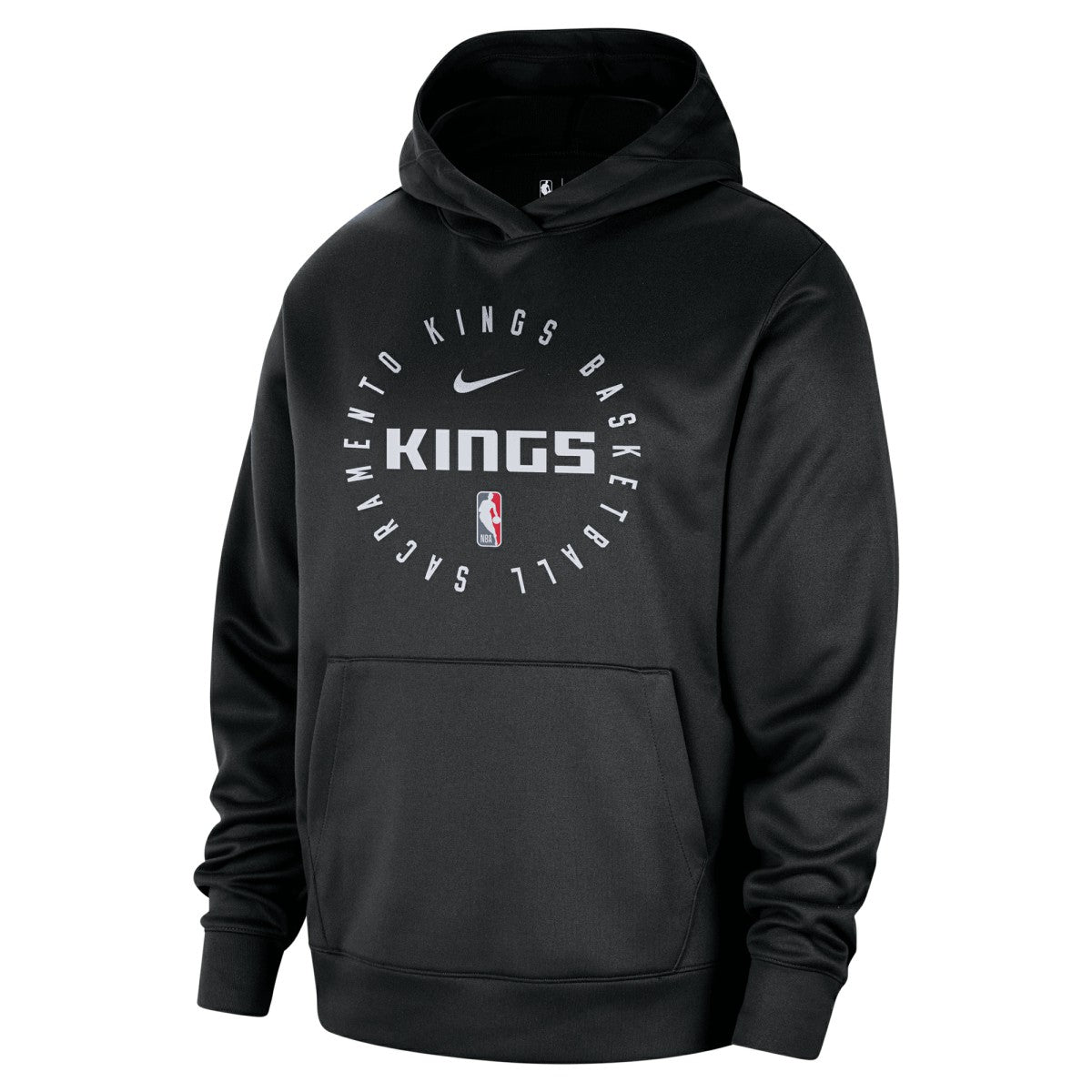 Sacramento Kings 2024/25 Spotlight On-Court Practice Performance Pullover Hoodie Black - NBA