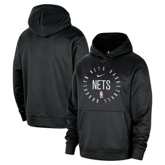 Brooklyn Nets 2024/25 Spotlight On-Court Practice Performance Pullover Hoodie Black - NBA