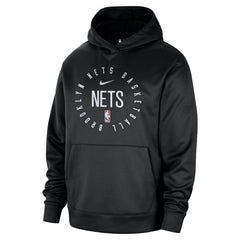 Brooklyn Nets 2024/25 Spotlight On-Court Practice Performance Pullover Hoodie Black - NBA