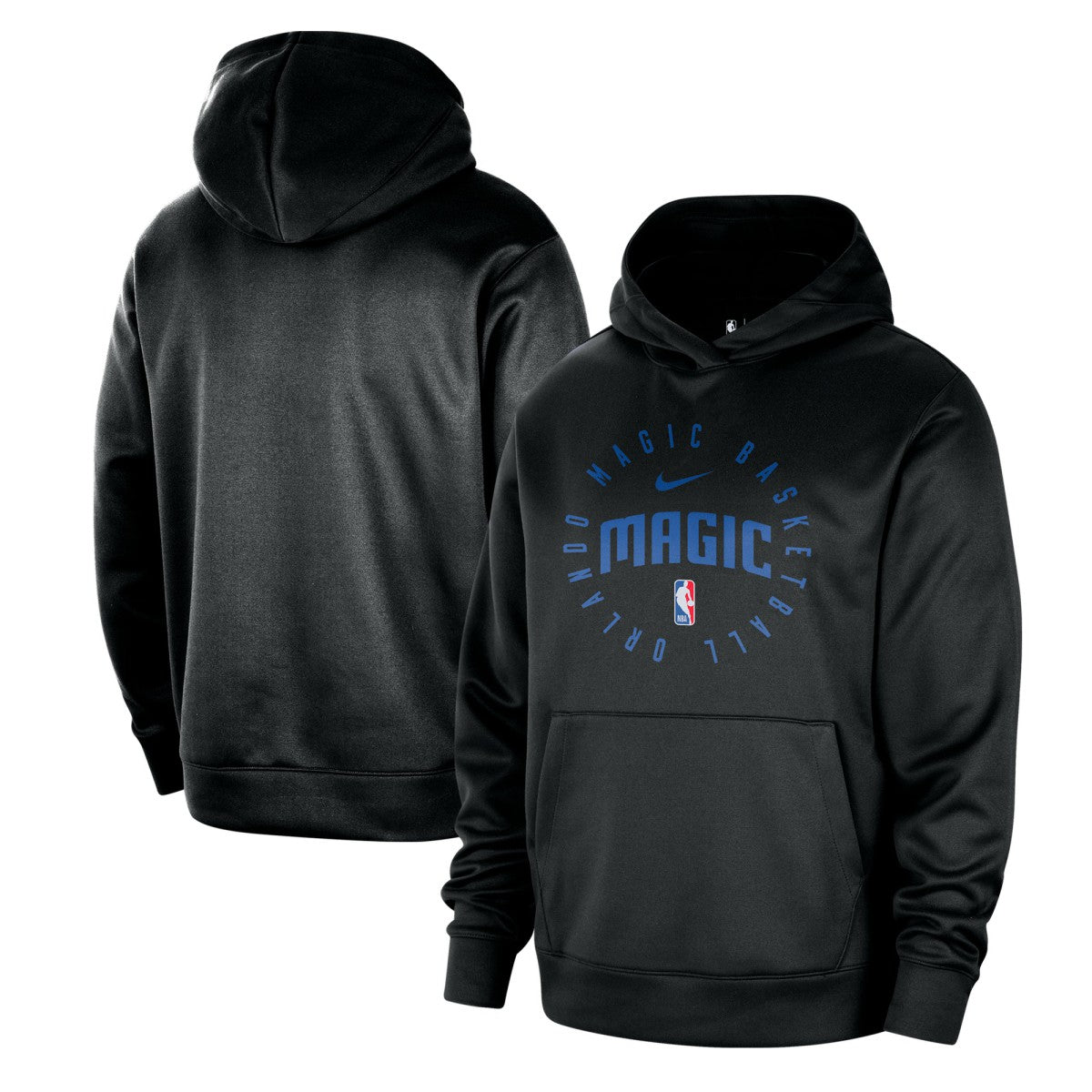 Orlando Magic 2024/25 Spotlight On-Court Practice Performance Pullover Hoodie Black - NBA