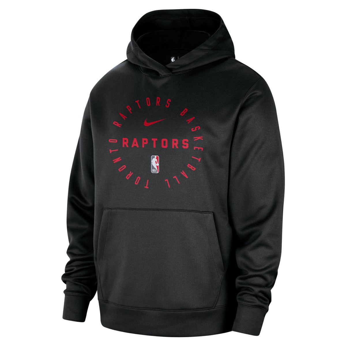 Toronto Raptors 2024/25 Spotlight On-Court Practice Performance Pullover Hoodie Black - NBA