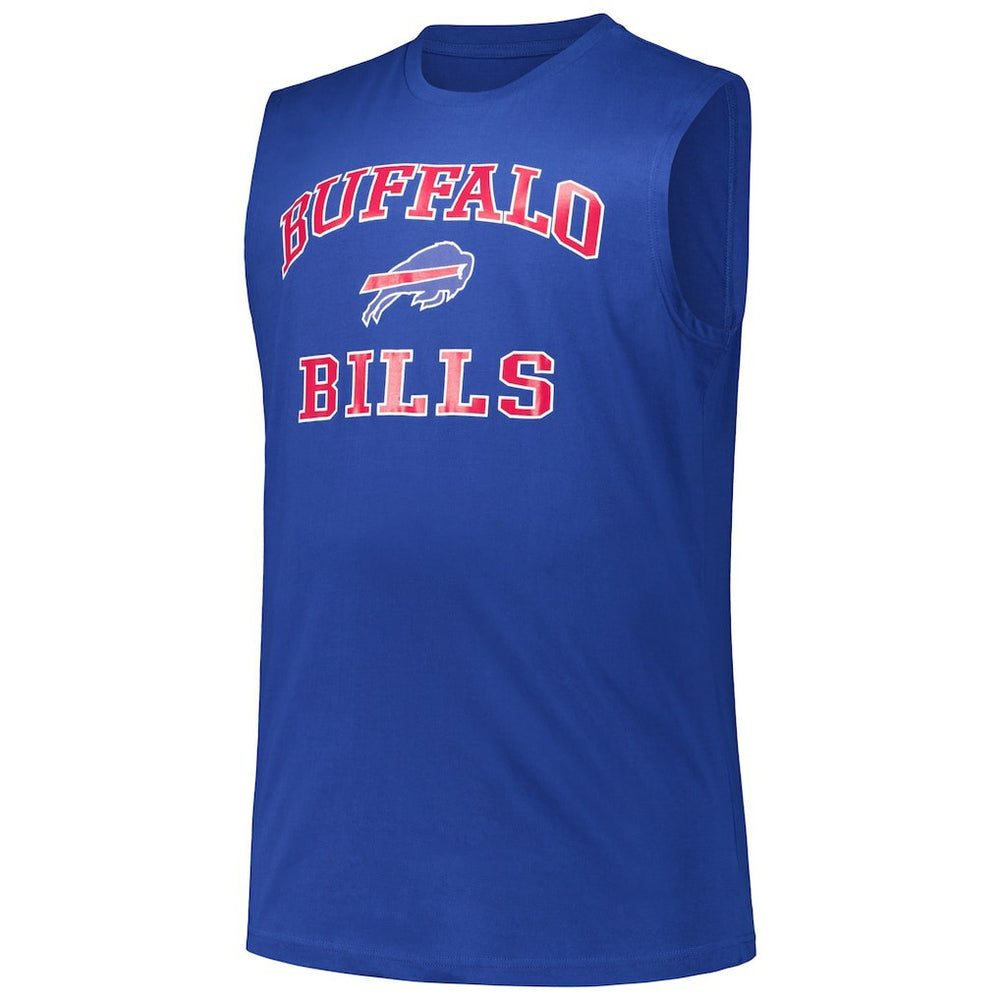 Josh Allen Buffalo Bills Big & Tall Muscle Tank Top Royal | Fanatics