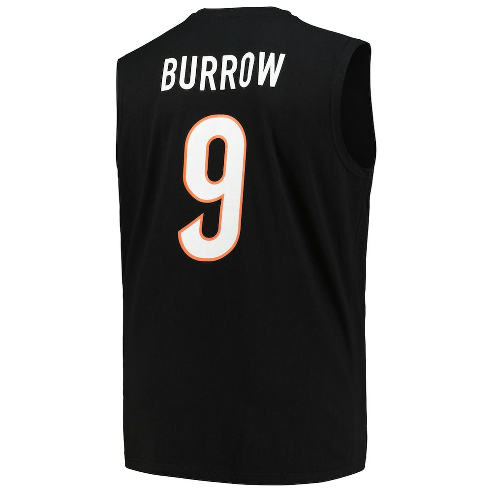 Joe Burrow Cincinnati Bengals Big & Tall Muscle Tank Top Black | Fanatics