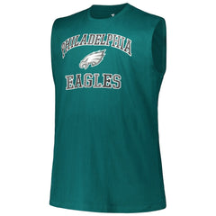 Jalen Hurts Philadelphia Eagles Big & Tall Muscle Tank Top Midnight Green | Fanatics
