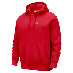 Philadelphia 76ers Courtside Club Pullover Hoodie Red - NBA