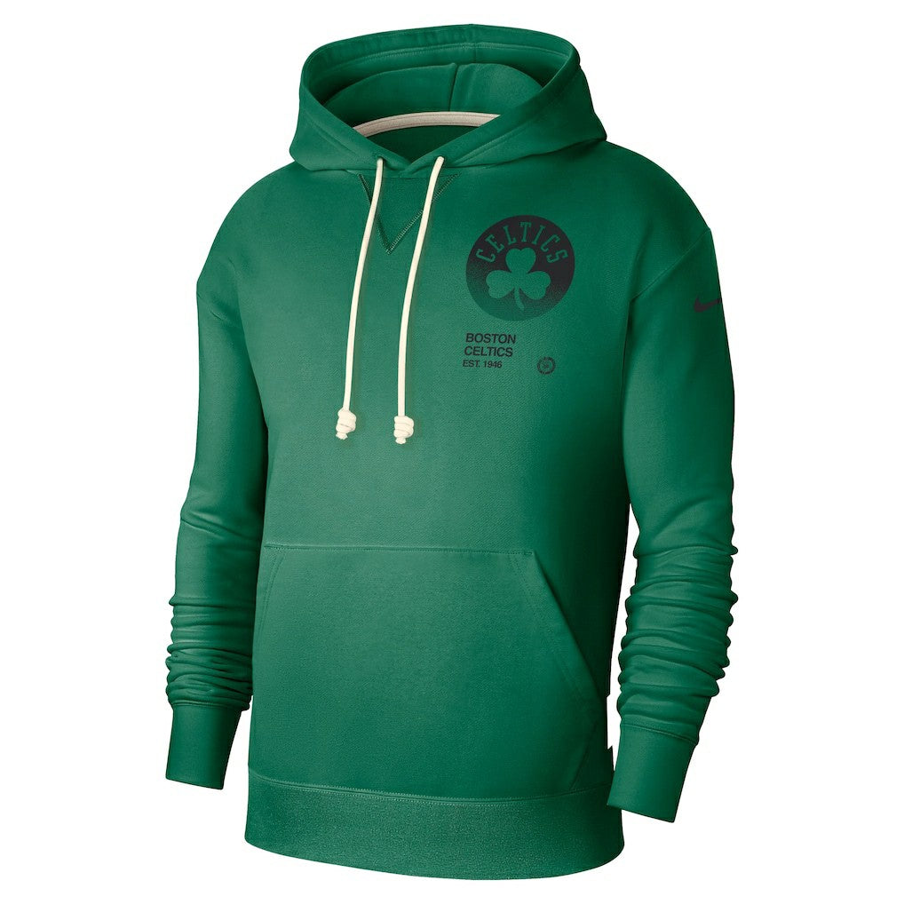 Boston Celtics Courtside Standard Issue Premium Performance Pullover Hoodie Kelly Green - NBA