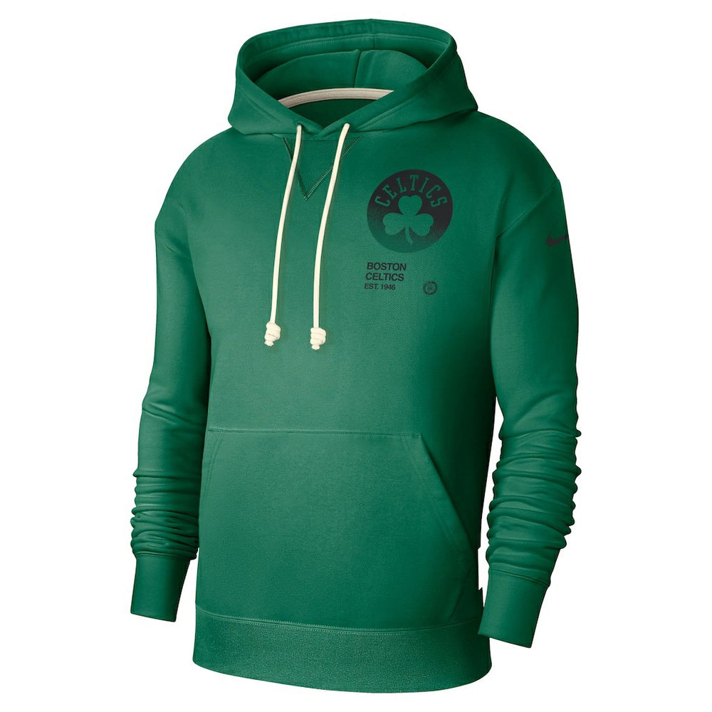 Boston Celtics Courtside Standard Issue Premium Performance Pullover Hoodie Kelly Green - NBA
