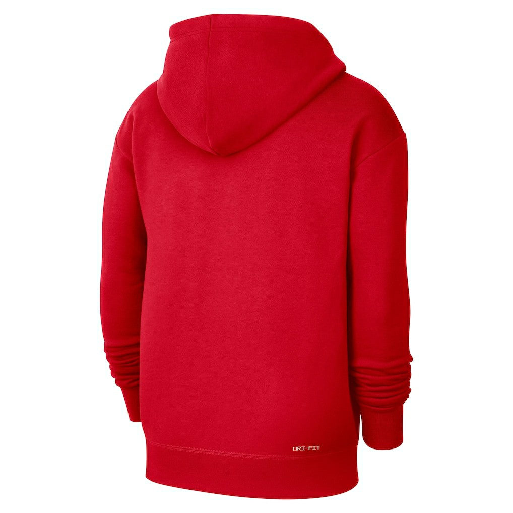 Atlanta Hawks Courtside Standard Issue Premium Performance Pullover Hoodie Red - NBA