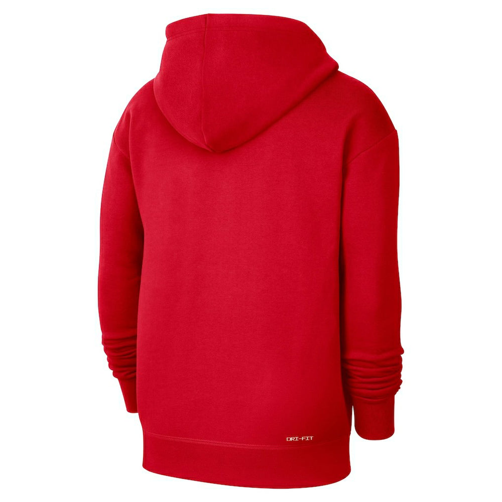Atlanta Hawks Courtside Standard Issue Premium Performance Pullover Hoodie Red - NBA