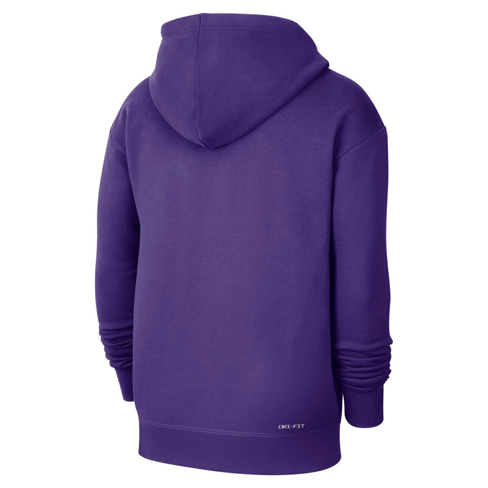 Los Angeles Lakers Courtside Standard Issue Premium Performance Pullover Hoodie Purple - NBA
