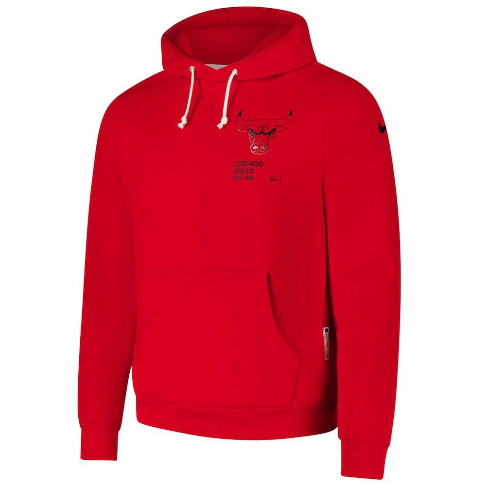 Chicago Bulls Courtside Standard Issue Premium Performance Pullover Hoodie Red - NBA