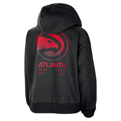 Atlanta Hawks Women's Courtside Standard Issue Performance Pullover Hoodie Black - NBA