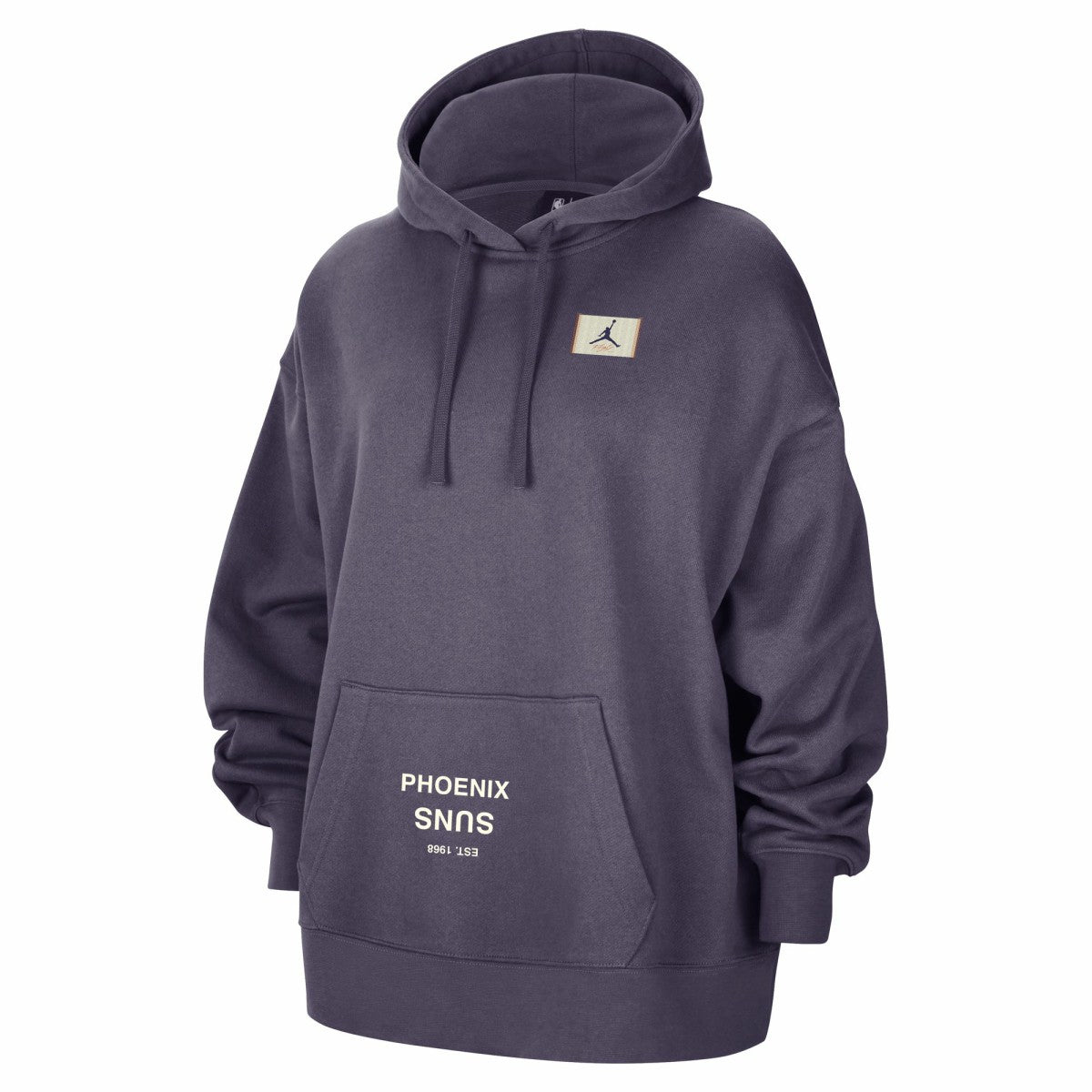 Phoenix Suns Jordan Brand Women's Courtside Statement Edition Oversized Pullover Hoodie Purple - NBA