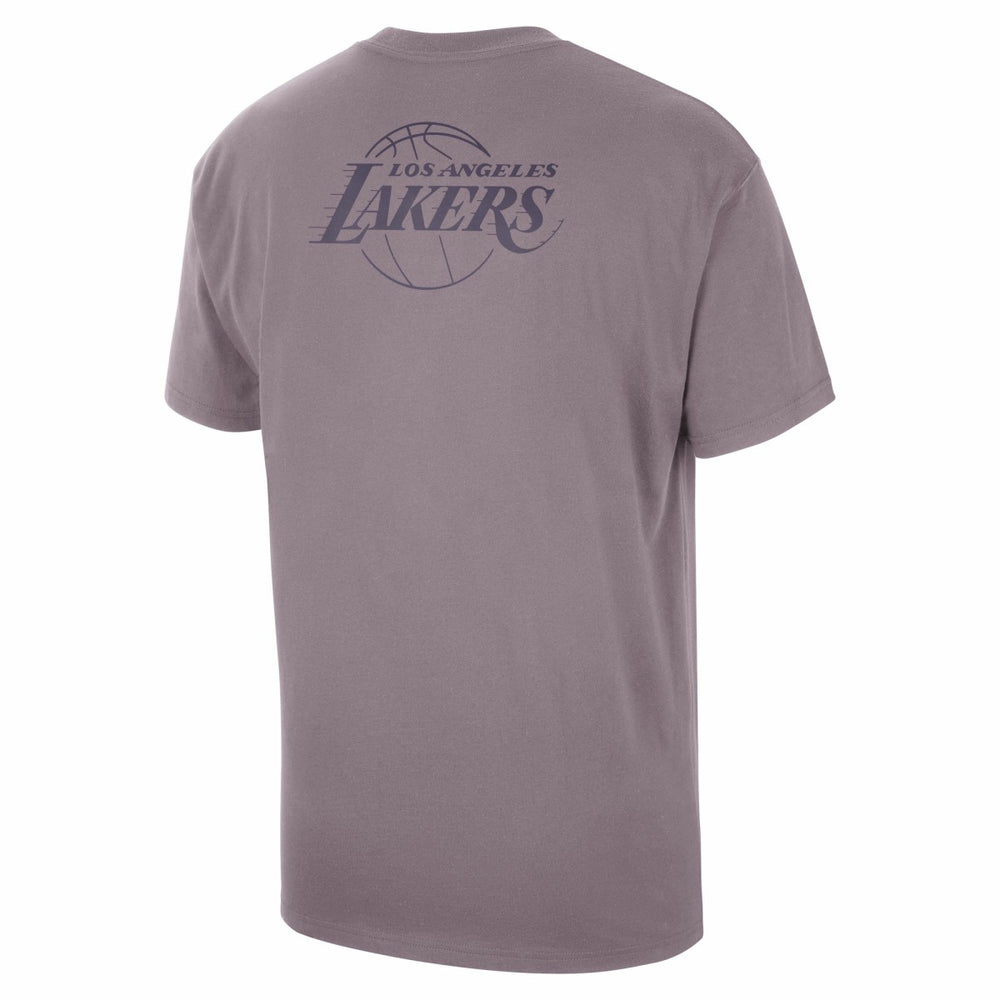 Los Angeles Lakers Jordan Brand Statement Edition Jumpman Flight Heavyweight T-Shirt Purple - NBA