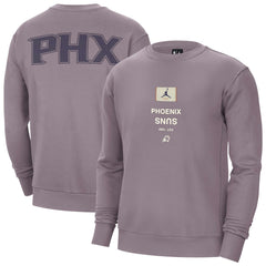 Phoenix Suns Jordan Brand Courtside Statement Edition Heavyweight Pullover Sweatshirt Purple - NBA