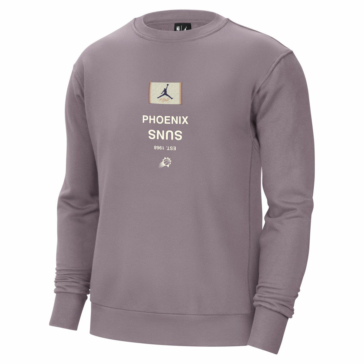 Phoenix Suns Jordan Brand Courtside Statement Edition Heavyweight Pullover Sweatshirt Purple - NBA