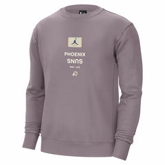 Phoenix Suns Jordan Brand Courtside Statement Edition Heavyweight Pullover Sweatshirt Purple - NBA