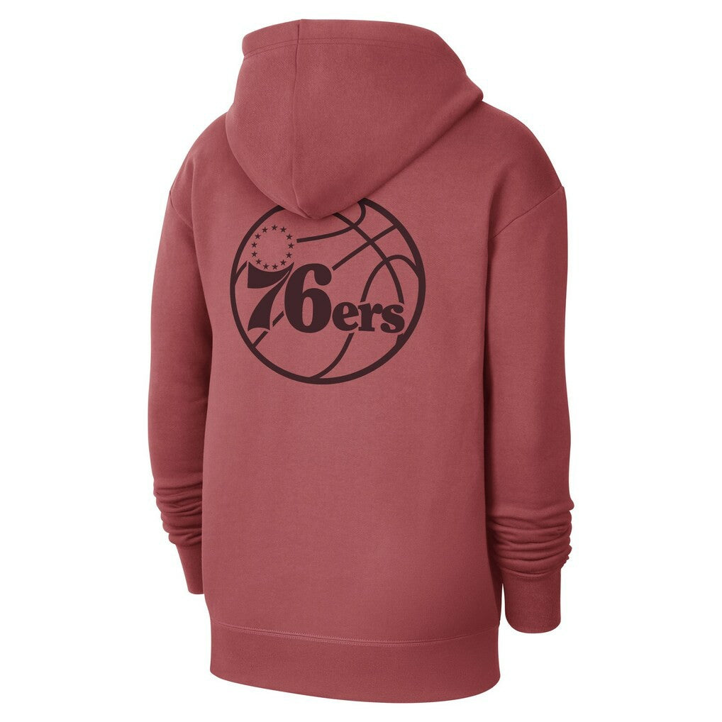 Philadelphia 76ers Jordan Brand Courtside Statement Edition Pullover Hoodie Red - NBA