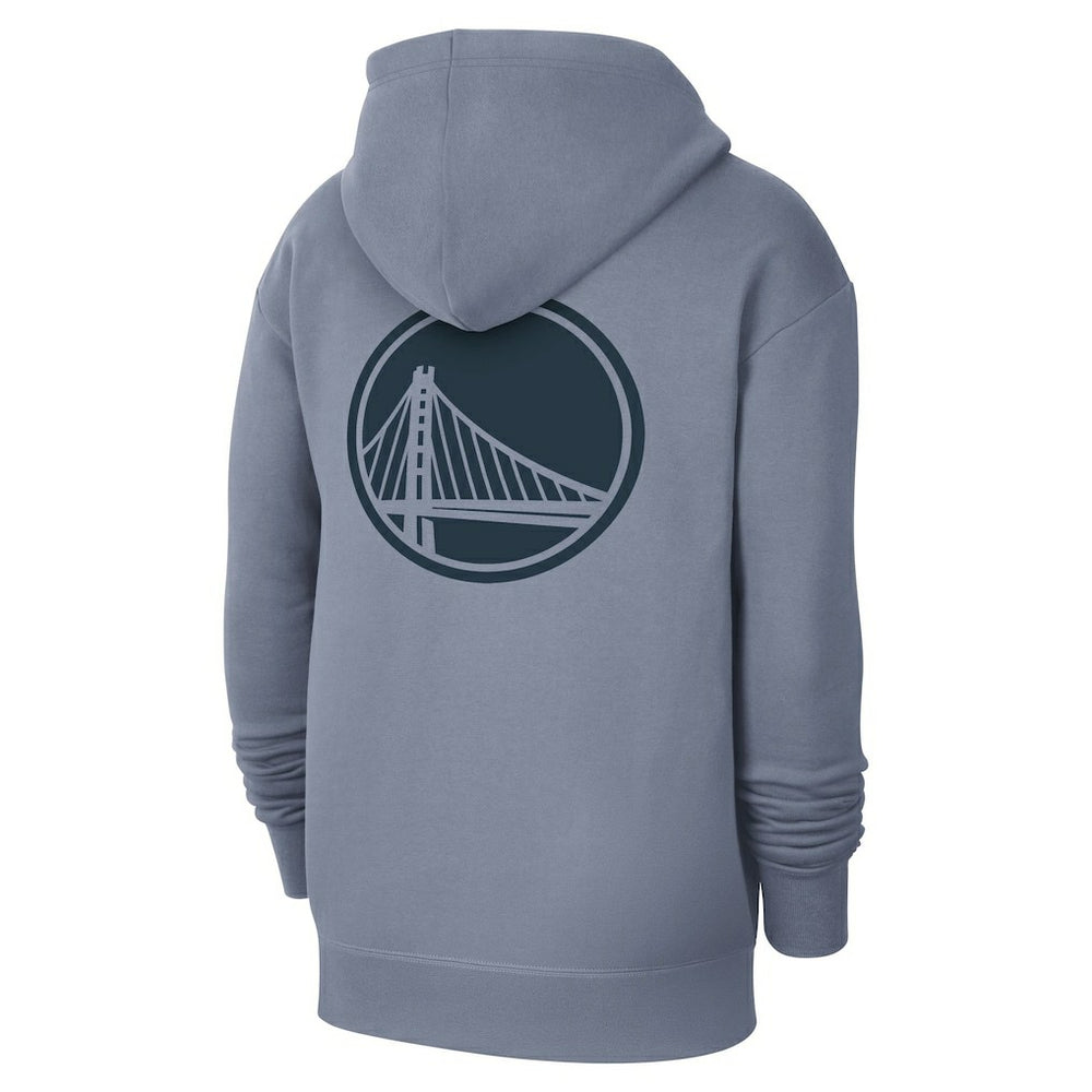 Golden State Warriors Jordan Brand Courtside Statement Edition Pullover Hoodie Gray - NBA