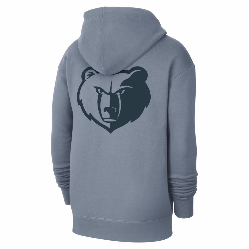 Memphis Grizzlies Jordan Brand Courtside Statement Edition Pullover Hoodie Gray - NBA
