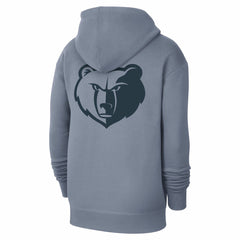 Memphis Grizzlies Jordan Brand Courtside Statement Edition Pullover Hoodie Gray - NBA