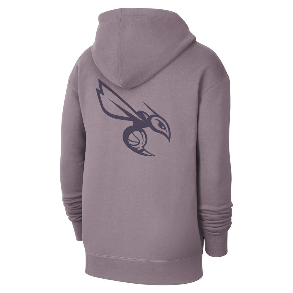 Charlotte Hornets Jordan Brand Courtside Statement Edition Pullover Hoodie Purple - NBA