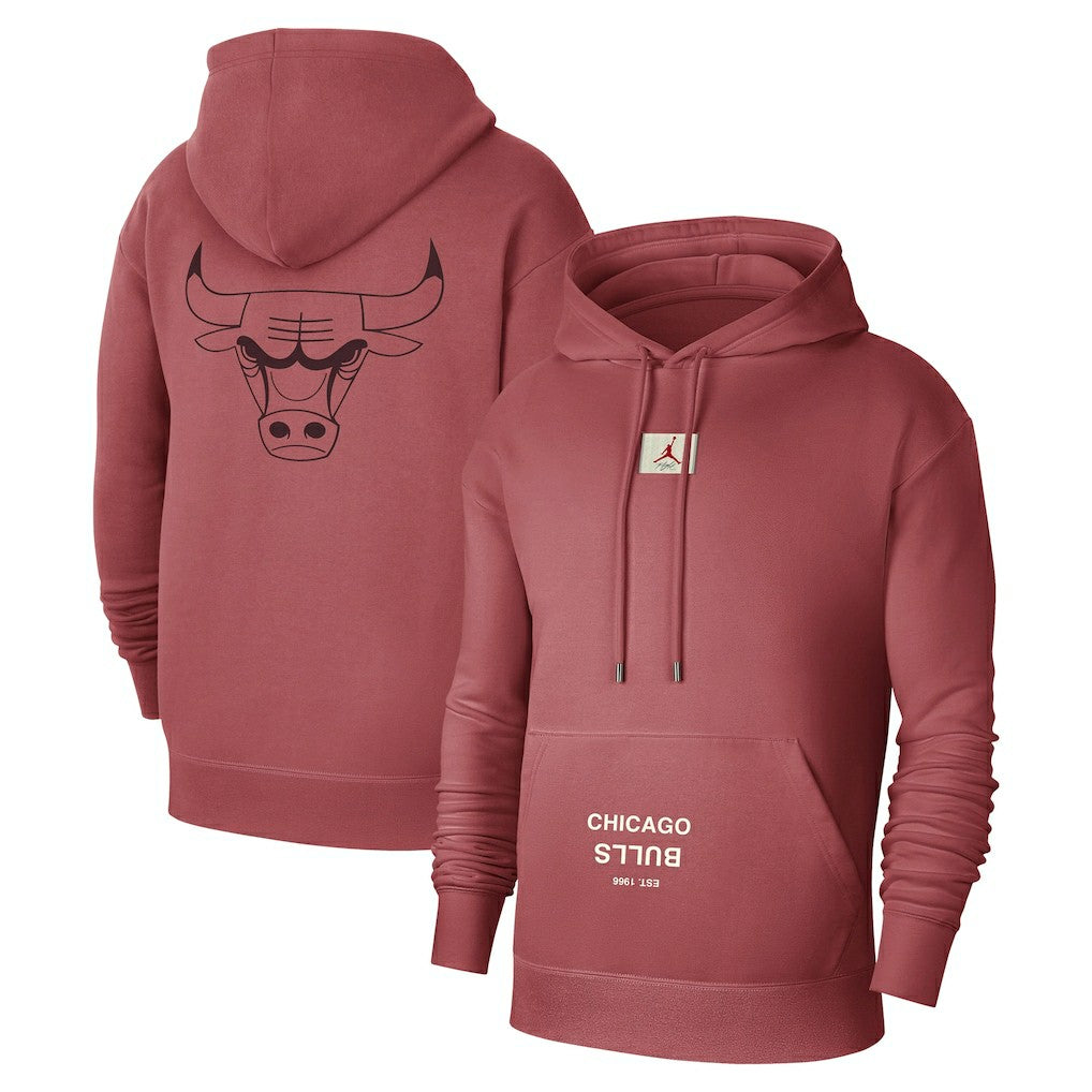 Chicago Bulls Jordan Brand Courtside Statement Edition Pullover Hoodie Red - NBA