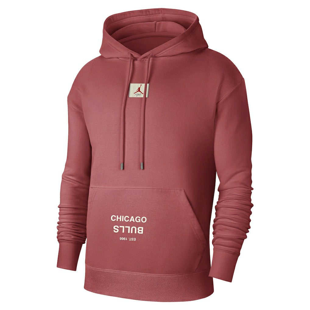 Chicago Bulls Jordan Brand Courtside Statement Edition Pullover Hoodie Red - NBA