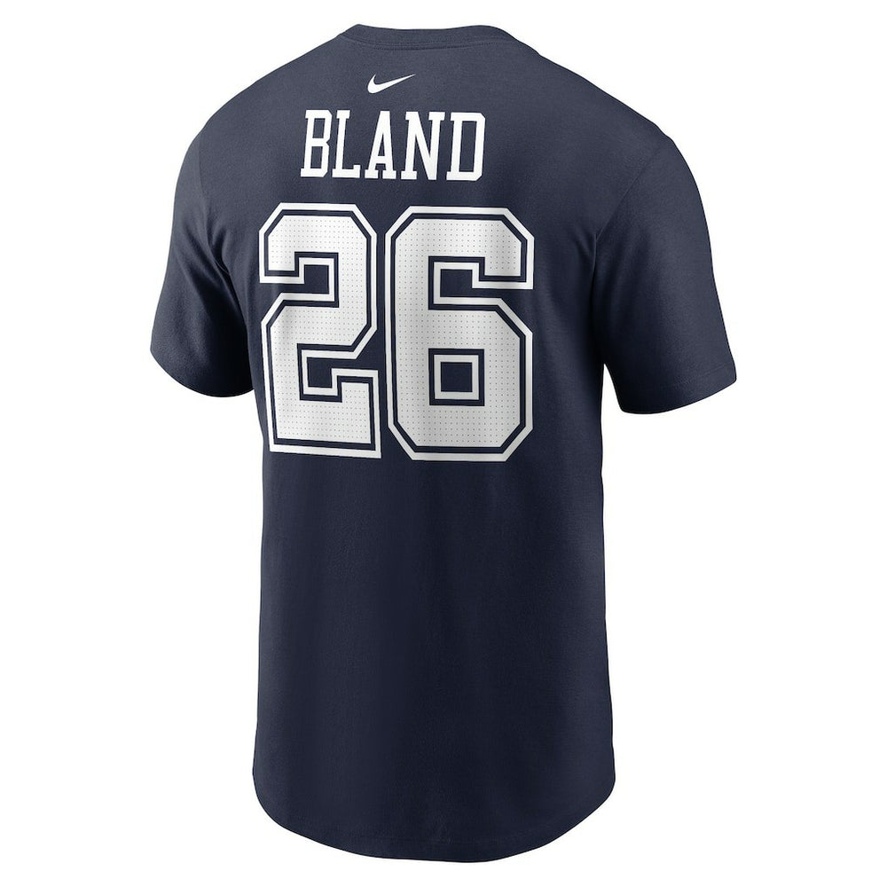 DaRon Bland Dallas Cowboys Player Name & Number T-Shirt Navy | Nike for Sale