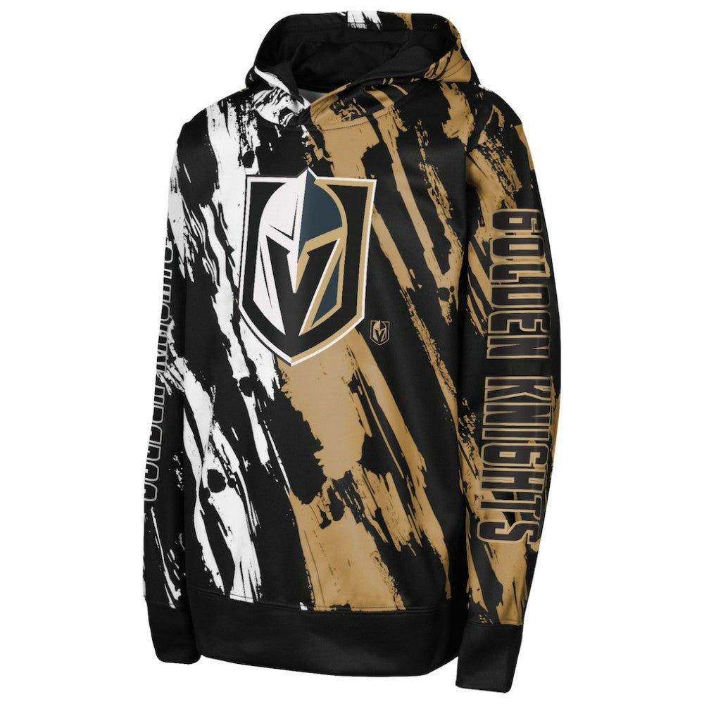 Vegas Golden Knights Preschool Master Snipe Pullover Hoodie - Black - NHL